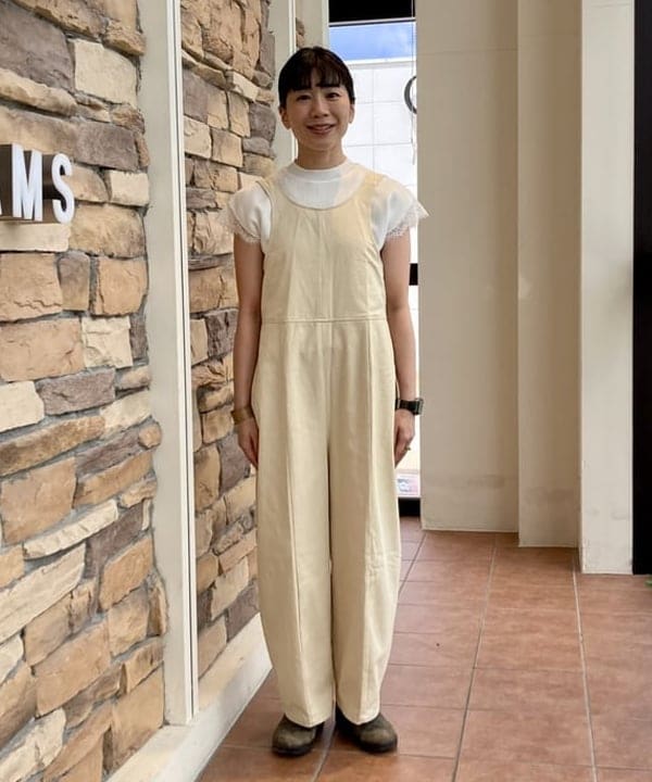 BEAMS HEARTのカツラギ オールインワンを使ったコーディネートを紹介します。｜Rakuten Fashion(楽天ファッション／旧楽天ブランドアベニュー)6180652
