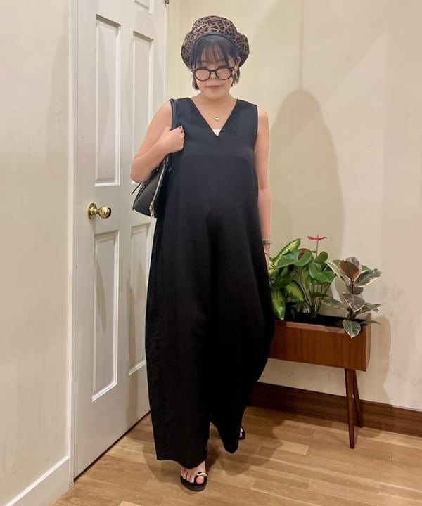 BEAMS HEARTのフェイクレザーパイピング ベロア ベレー帽を使ったコーディネートを紹介します。｜Rakuten Fashion(楽天ファッション／旧楽天ブランドアベニュー)6180724