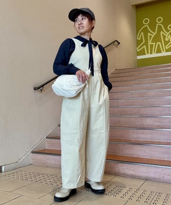 BEAMS HEARTのカツラギ オールインワンを使ったコーディネートを紹介します。｜Rakuten Fashion(楽天ファッション／旧楽天ブランドアベニュー)6180780