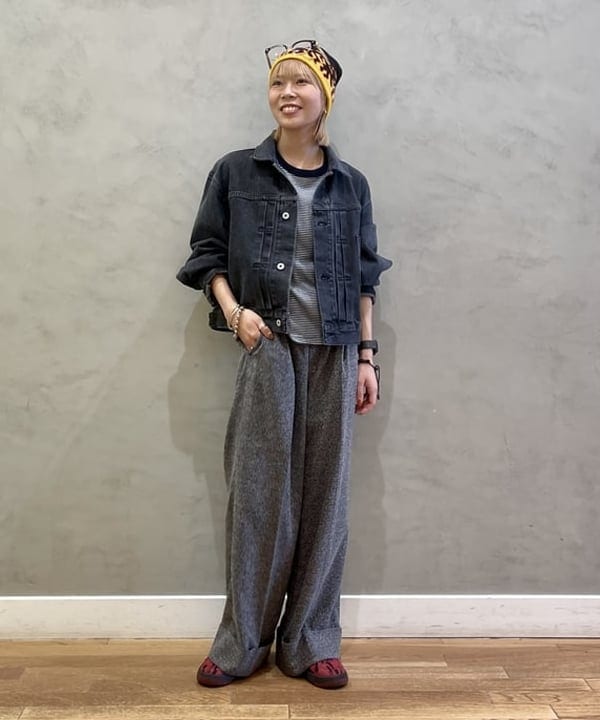BEAMS HEARTのクロップド デニム ジャケットを使ったコーディネートを紹介します。｜Rakuten Fashion(楽天ファッション／旧楽天ブランドアベニュー)6180799