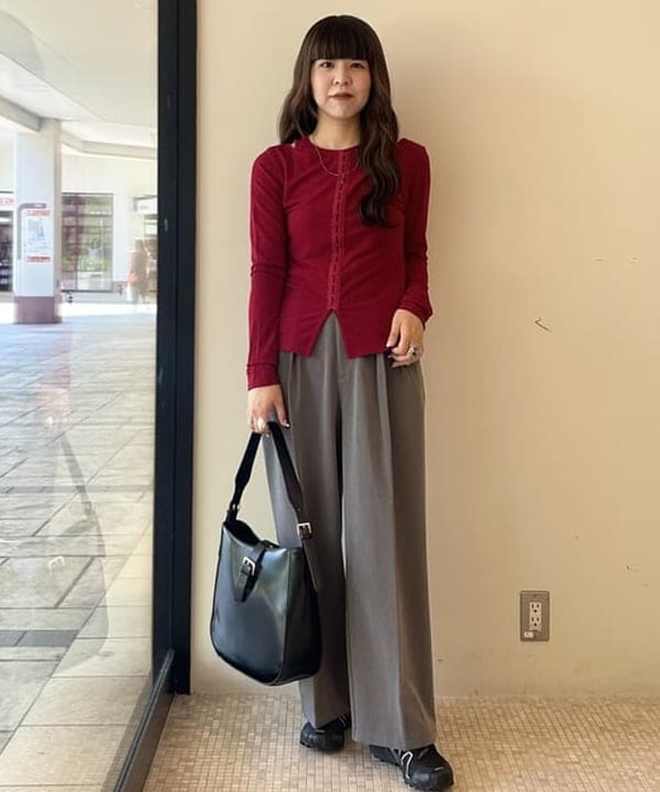 BEAMS HEARTのバックルハンドル トートバッグ 25AW レディース オフィス ビジネス 通勤 デイリー オンオフ兼用 合皮 ギフトを使ったコーディネートを紹介します。｜Rakuten Fashion(楽天ファッション／旧楽天ブランドアベニュー)6180856