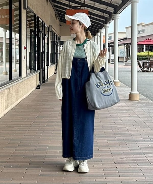 BEAMS HEARTの猫刺繍 キャップ 25AW ワンポイント レディース ギフトを使ったコーディネートを紹介します。｜Rakuten Fashion(楽天ファッション／旧楽天ブランドアベニュー)6180958