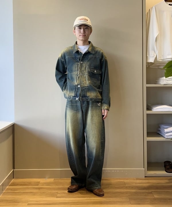 BEAMS HEARTのブラスト デニム ジャケットを使ったコーディネートを紹介します。｜Rakuten Fashion(楽天ファッション／旧楽天ブランドアベニュー)6180989