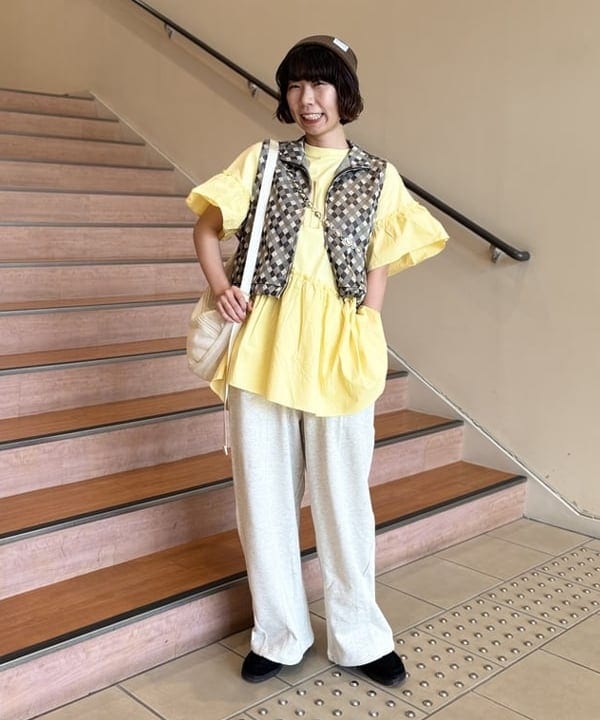 BEAMS HEARTのメッシュ ハーフムーン ショルダーバッグを使ったコーディネートを紹介します。｜Rakuten Fashion(楽天ファッション／旧楽天ブランドアベニュー)6181130