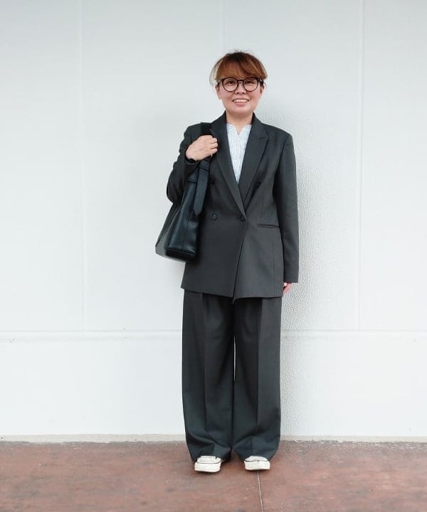 BEAMS HEARTのオーバー ダブルジャケットを使ったコーディネートを紹介します。｜Rakuten Fashion(楽天ファッション／旧楽天ブランドアベニュー)6181177