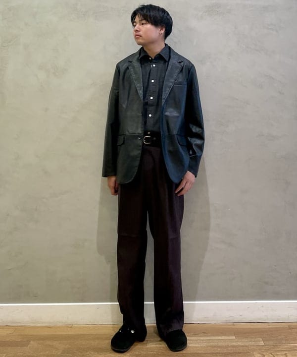 BEAMS HEARTのフェイクレザー ジャケットを使ったコーディネートを紹介します。｜Rakuten Fashion(楽天ファッション／旧楽天ブランドアベニュー)6181083