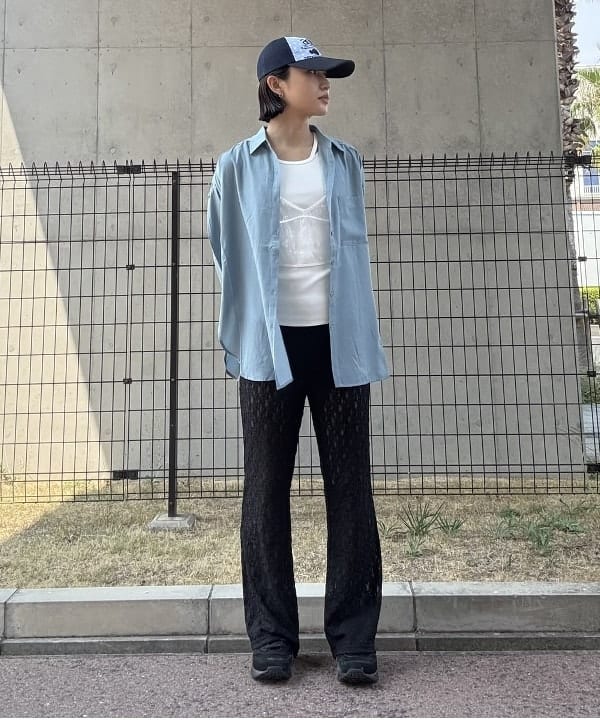 BEAMS HEARTのアシメ カットアウト タンクトップを使ったコーディネートを紹介します。｜Rakuten Fashion(楽天ファッション／旧楽天ブランドアベニュー)6181270