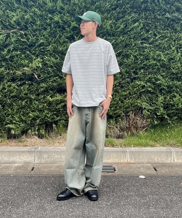 BEAMS HEARTのブラスト ワイド ストレート デニムを使ったコーディネートを紹介します。｜Rakuten Fashion(楽天ファッション／旧楽天ブランドアベニュー)6181297