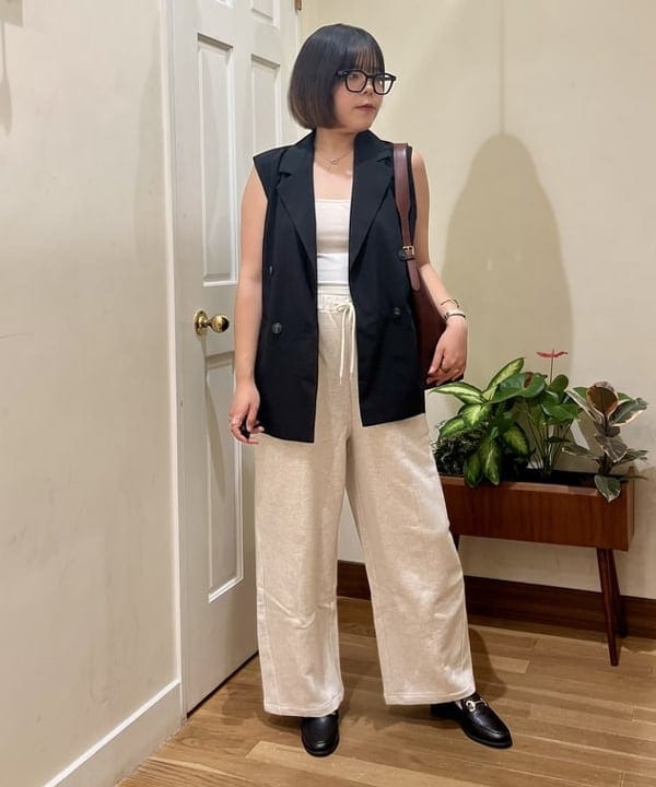 BEAMS HEARTの交織 テーラー ベスト(セットアップ対応)を使ったコーディネートを紹介します。｜Rakuten Fashion(楽天ファッション／旧楽天ブランドアベニュー)6181384
