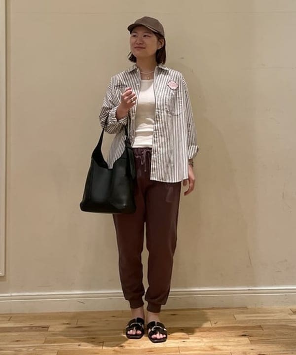 BEAMS HEARTのGMS ビッグシルエット ワークシャツを使ったコーディネートを紹介します。｜Rakuten Fashion(楽天ファッション／旧楽天ブランドアベニュー)6181392