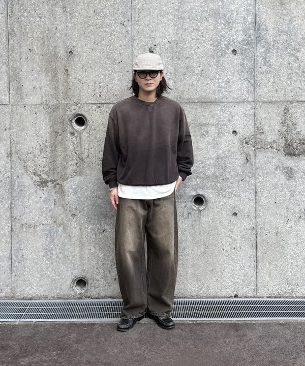 BEAMS HEARTのGMS ウラケ クルーネック スウェットを使ったコーディネートを紹介します。｜Rakuten Fashion(楽天ファッション／旧楽天ブランドアベニュー)6181395