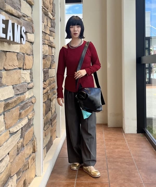 BEAMS HEARTのカーディガン * タンクトップ レイヤード プルオーバーを使ったコーディネートを紹介します。｜Rakuten Fashion(楽天ファッション／旧楽天ブランドアベニュー)6181408