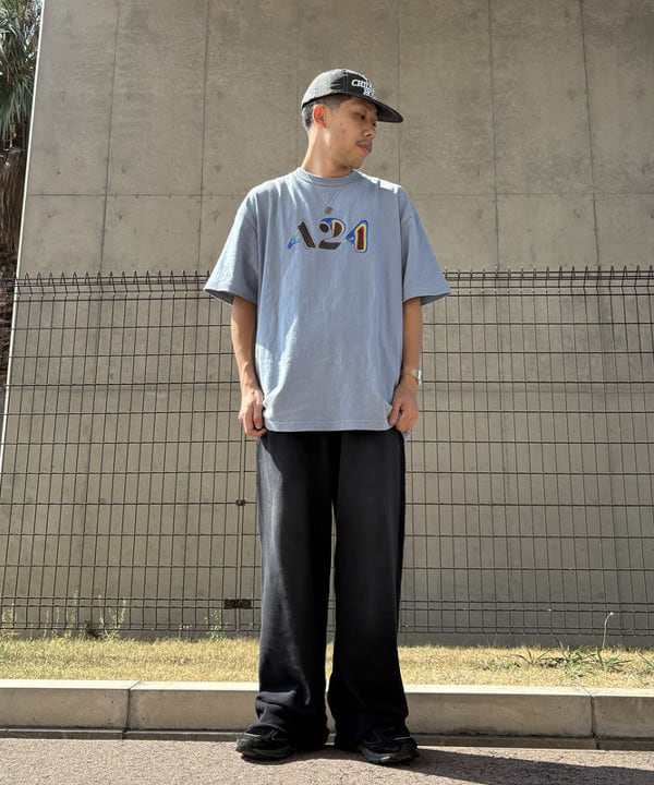 BEAMS HEARTのGMS ワイドストレート  コットンウラケ パンツを使ったコーディネートを紹介します。｜Rakuten Fashion(楽天ファッション／旧楽天ブランドアベニュー)6181489