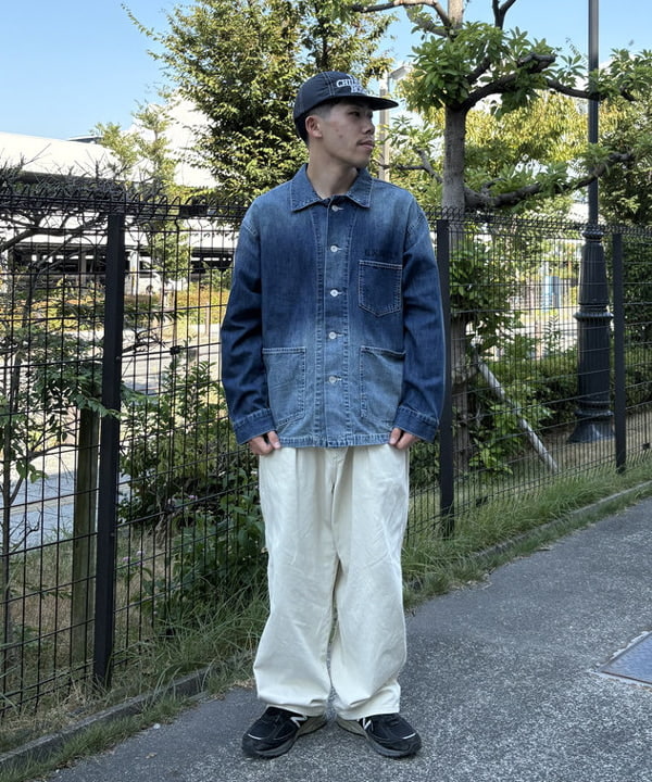 BEAMS HEARTのヴィンテージ デニムカバーオールを使ったコーディネートを紹介します。｜Rakuten Fashion(楽天ファッション／旧楽天ブランドアベニュー)6181500