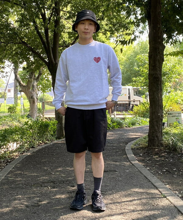 BEAMS HEARTのハート スター ワンポイント スウェットを使ったコーディネートを紹介します。｜Rakuten Fashion(楽天ファッション／旧楽天ブランドアベニュー)6181534