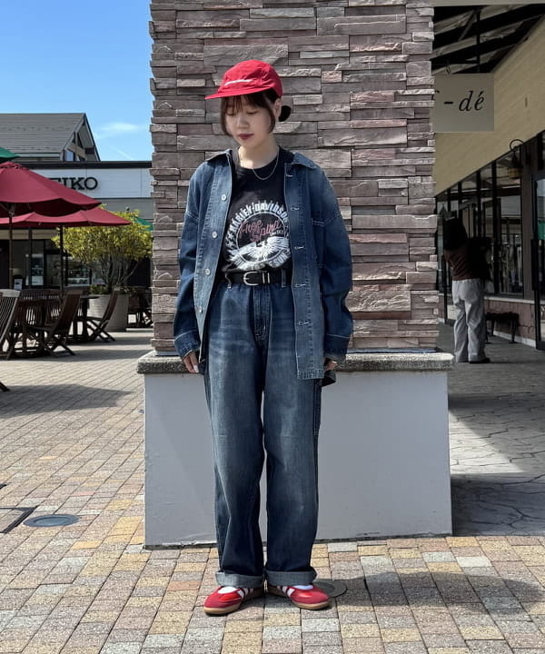 BEAMS HEARTのヴィンテージ デニムカバーオールを使ったコーディネートを紹介します。｜Rakuten Fashion(楽天ファッション／旧楽天ブランドアベニュー)6181551