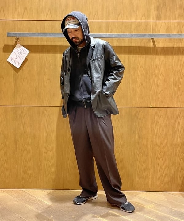 BEAMS HEARTのフェイクレザー ジャケットを使ったコーディネートを紹介します。｜Rakuten Fashion(楽天ファッション／旧楽天ブランドアベニュー)6181605