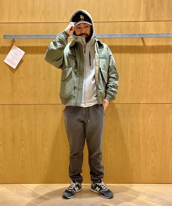 BEAMS HEARTのCWU-45 ミリタリー ブルゾンを使ったコーディネートを紹介します。｜Rakuten Fashion(楽天ファッション／旧楽天ブランドアベニュー)6181606