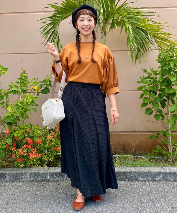 BEAMS HEARTのピンタックスリーブ 異素材プルオーバーを使ったコーディネートを紹介します。｜Rakuten Fashion(楽天ファッション／旧楽天ブランドアベニュー)6181636