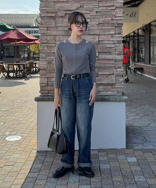 BEAMS HEARTのカーディガン * タンクトップ レイヤード プルオーバーを使ったコーディネートを紹介します。｜Rakuten Fashion(楽天ファッション／旧楽天ブランドアベニュー)6181575