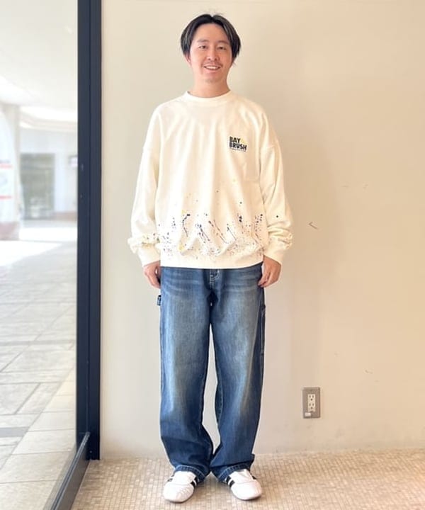 BEAMS HEARTのペイント スウェットを使ったコーディネートを紹介します。｜Rakuten Fashion(楽天ファッション／旧楽天ブランドアベニュー)6181772