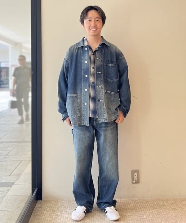 BEAMS HEARTのヴィンテージ デニムカバーオールを使ったコーディネートを紹介します。｜Rakuten Fashion(楽天ファッション／旧楽天ブランドアベニュー)6181775