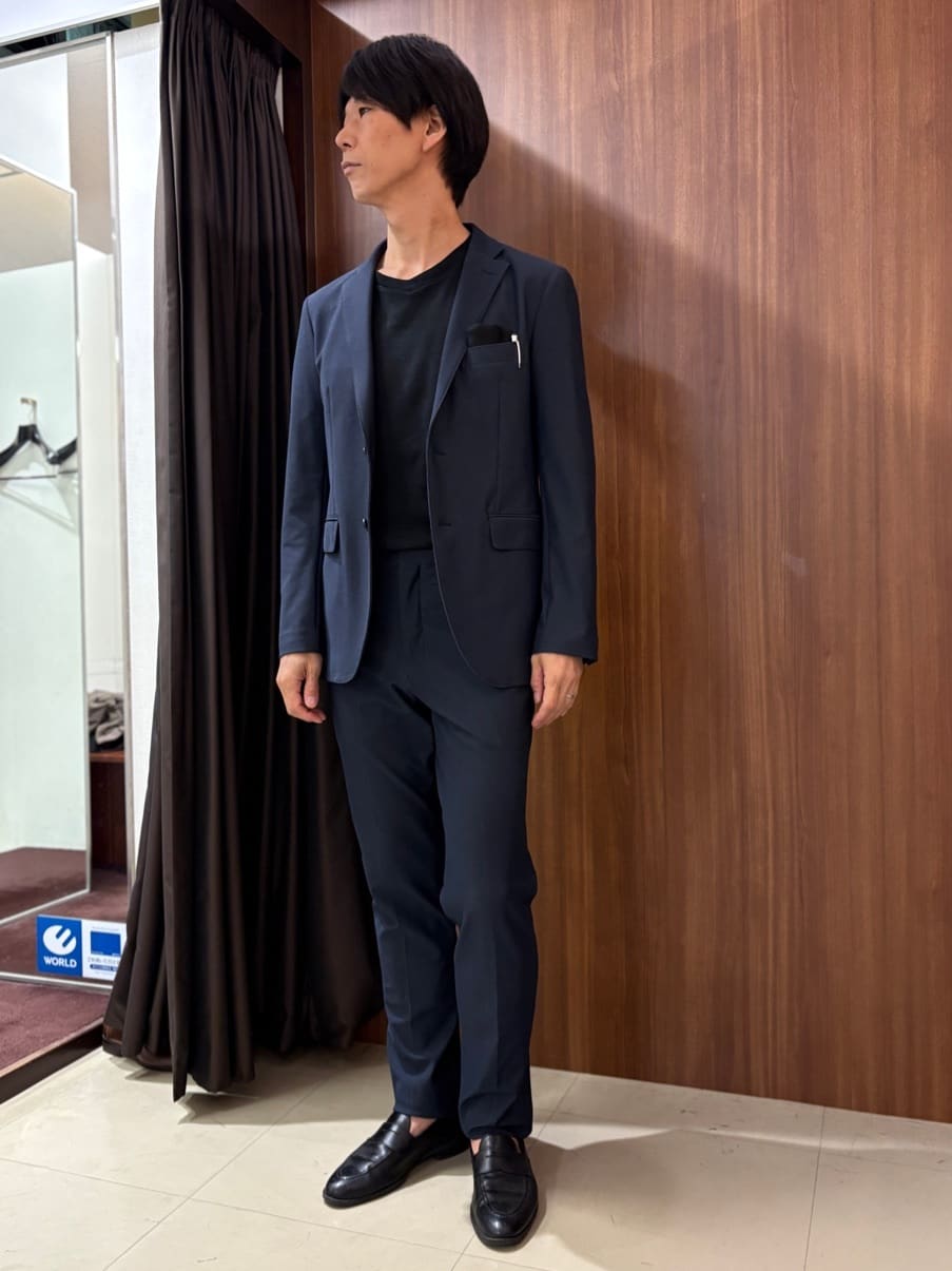 TAKEO KIKUCHIの【360°ストレッチ/セットアップ対応】None Of Stress ジャケットを使ったコーディネートを紹介します。｜Rakuten Fashion(楽天ファッション／旧楽天ブランドアベニュー)6182298