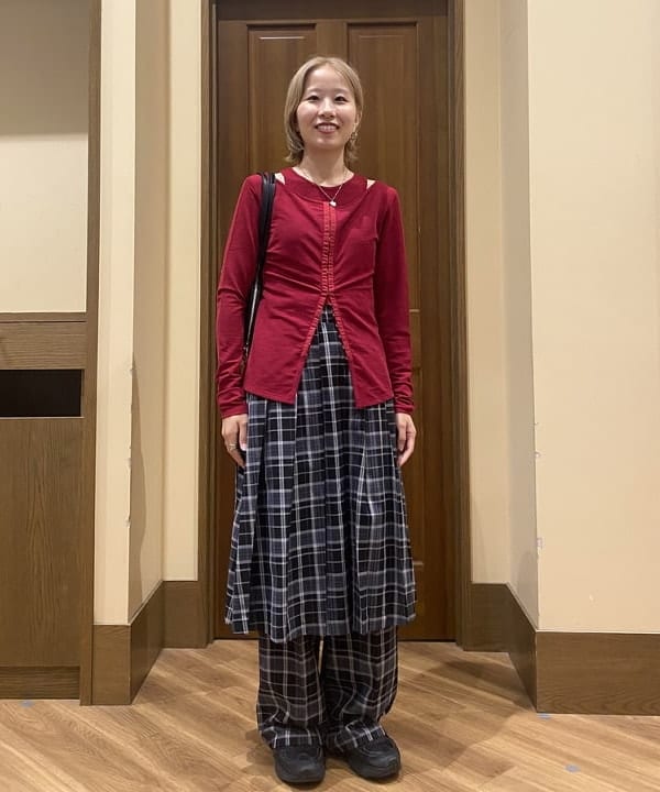 BEAMS HEARTのカーディガン * タンクトップ レイヤード プルオーバーを使ったコーディネートを紹介します。｜Rakuten Fashion(楽天ファッション／旧楽天ブランドアベニュー)6184693