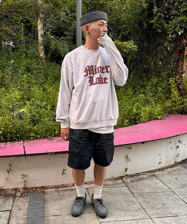 BEAMS HEARTのオールド イングリッシュ グラフィック スウェットを使ったコーディネートを紹介します。｜Rakuten Fashion(楽天ファッション／旧楽天ブランドアベニュー)6184706