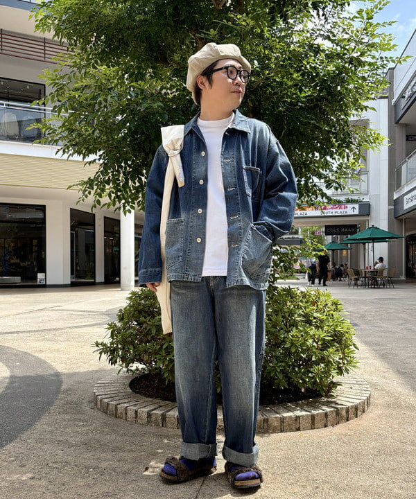 BEAMS HEARTのヴィンテージ デニムカバーオールを使ったコーディネートを紹介します。｜Rakuten Fashion(楽天ファッション／旧楽天ブランドアベニュー)6184707