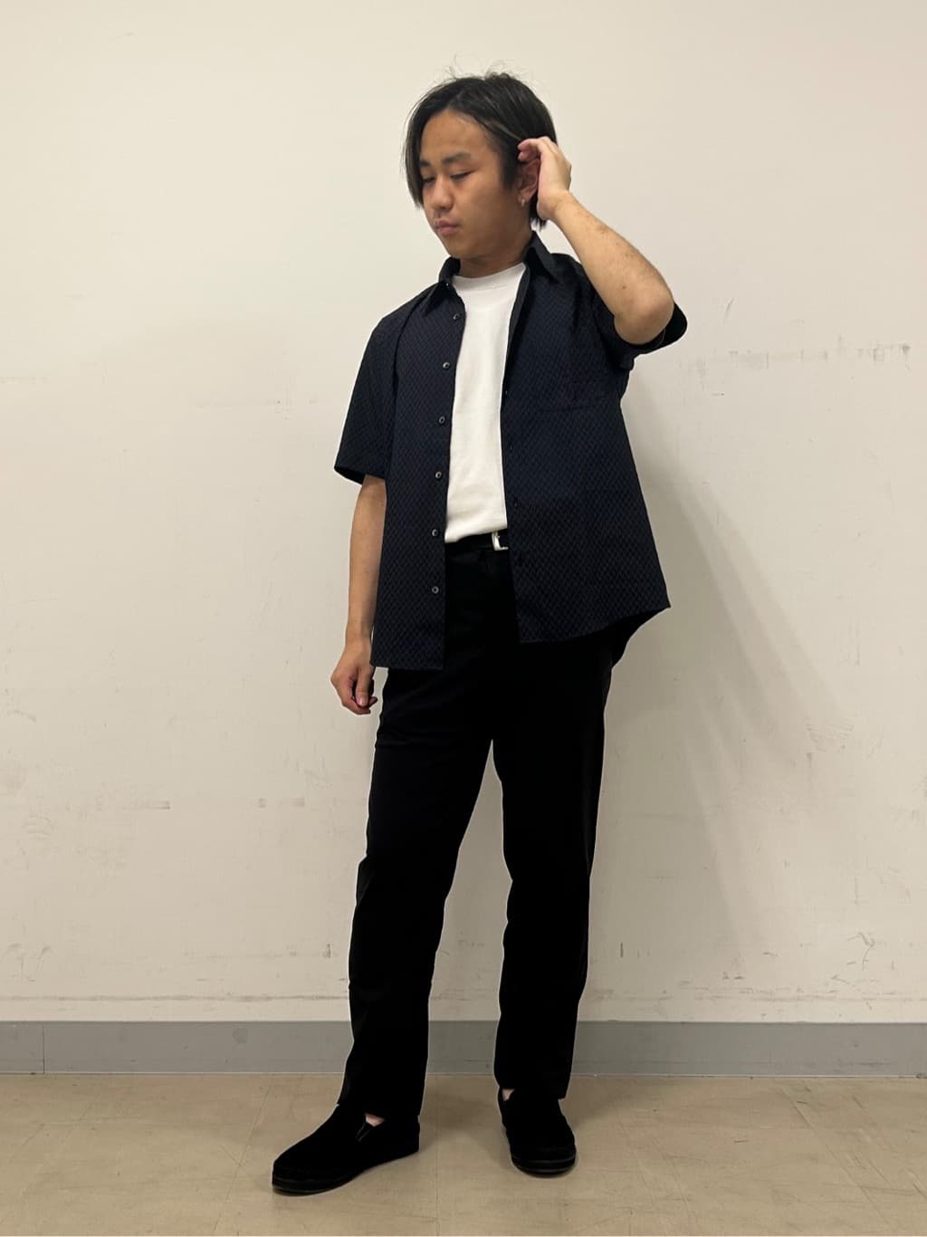 TAKEO KIKUCHIの【播州織り】ドビーストレッチシャツを使ったコーディネートを紹介します。｜Rakuten Fashion(楽天ファッション／旧楽天ブランドアベニュー)6186267