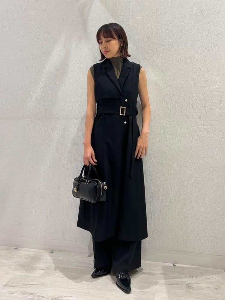 Vin | アンティークボタンジレワンピ | Rakuten Fashion(楽天