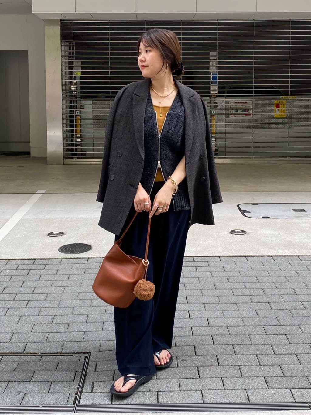 DOUDOU | 【完売カラー再追加!/WEB限定】 ダブルジップ変形ベスト