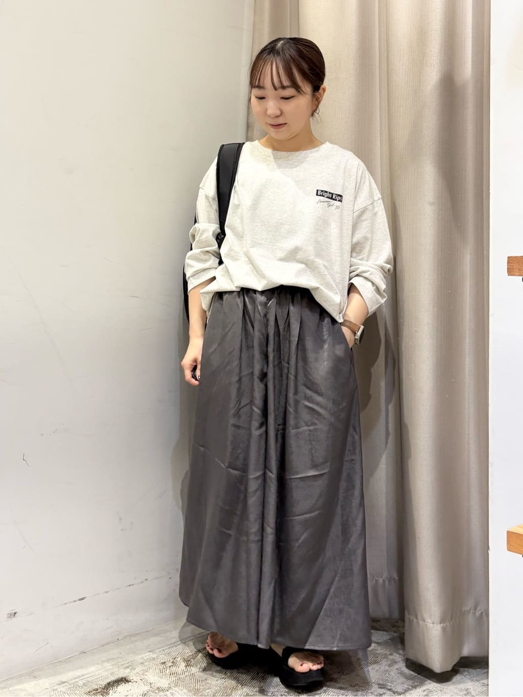AMERICAN HOLICの【選べる丈2サイズ】マットサテンスカーチョを使ったコーディネートを紹介します。｜Rakuten Fashion(楽天ファッション／旧楽天ブランドアベニュー)6188596