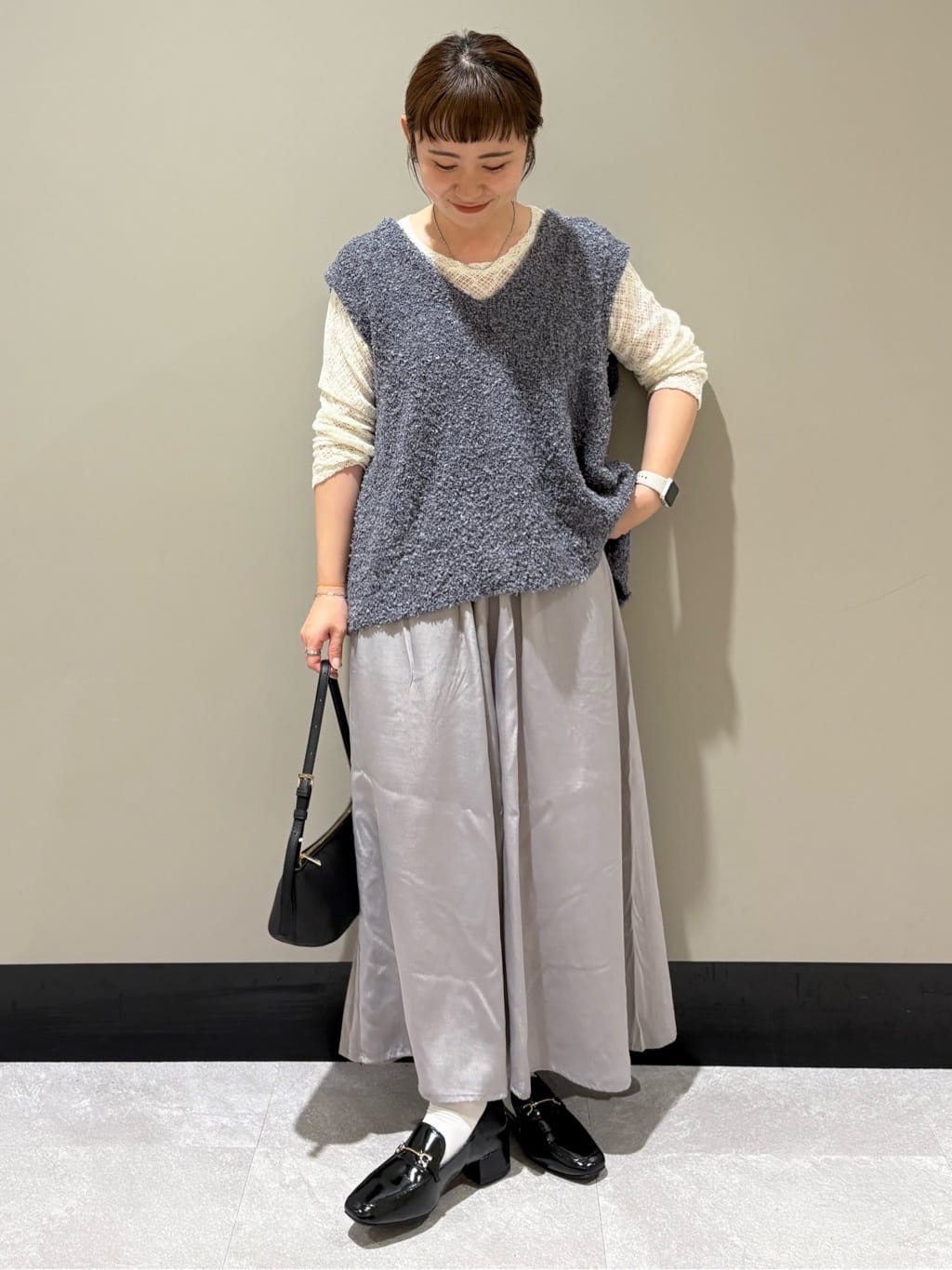 AMERICAN HOLICの【選べる丈2サイズ】マットサテンスカーチョを使ったコーディネートを紹介します。｜Rakuten Fashion(楽天ファッション／旧楽天ブランドアベニュー)6188662