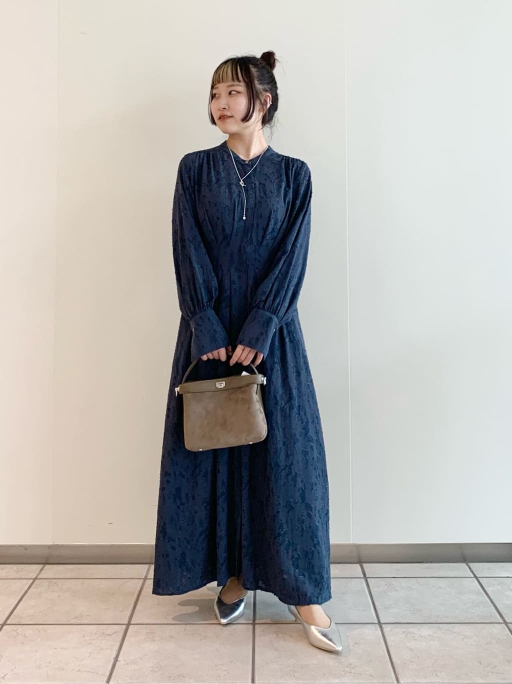 UNITED ARROWS green label relaxingのジャカード ウエスト