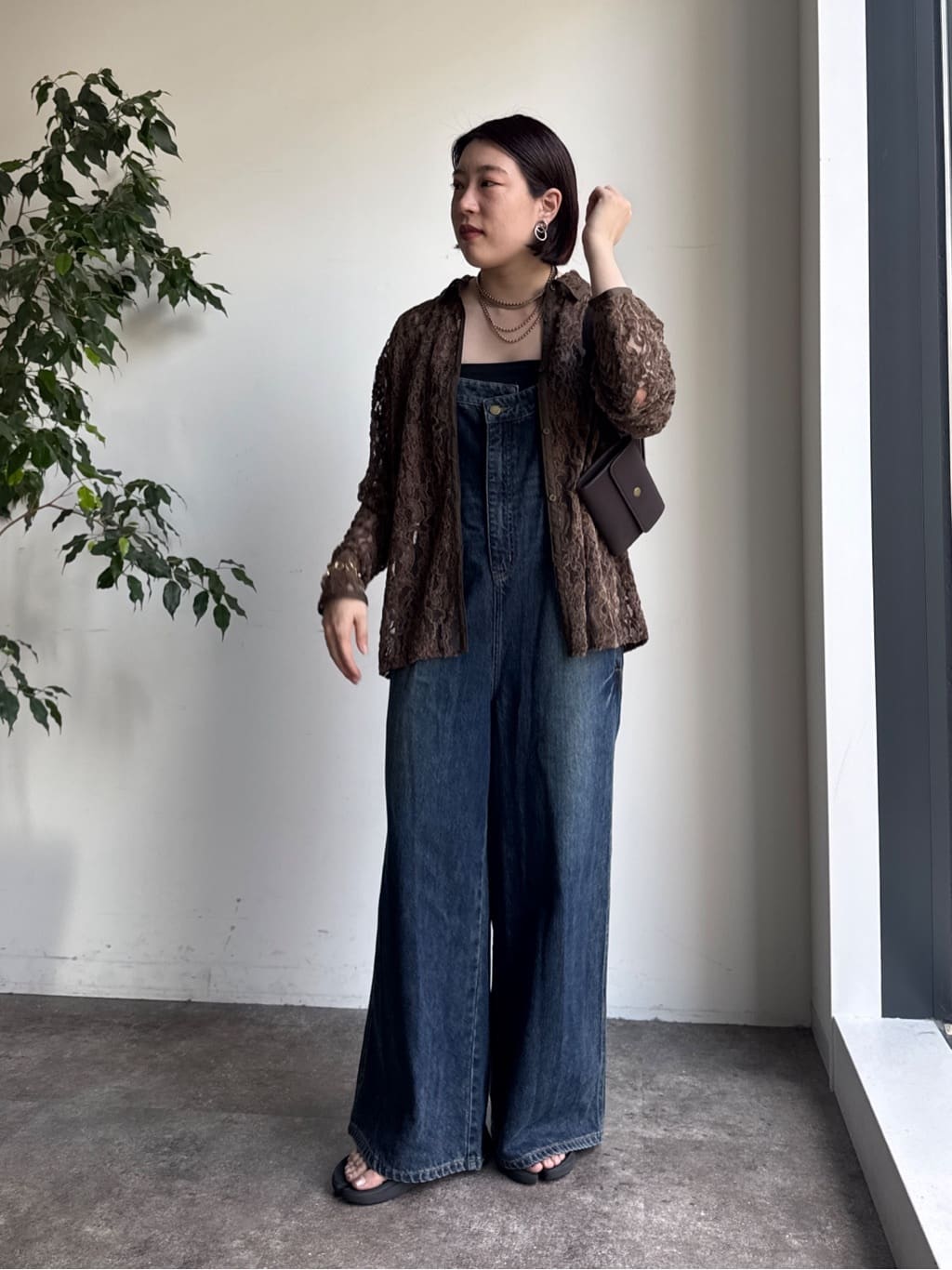 DOUDOU | 【WEB限定】 デニムオールインワン | Rakuten Fashion(楽天