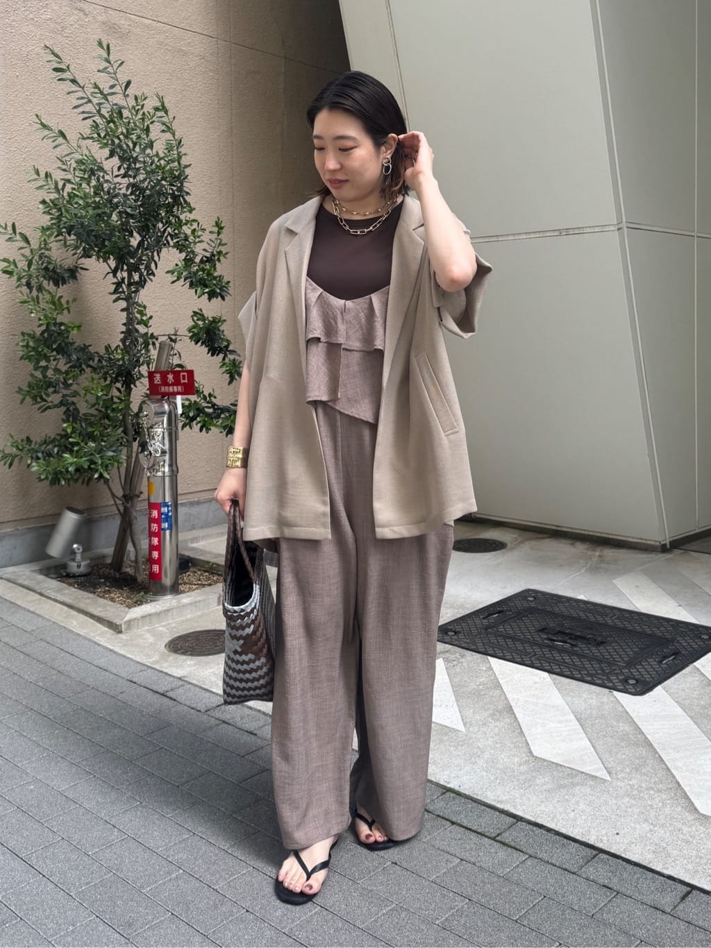 DOUDOU | 【WEB限定】 フリルビスチェキャミサロペット | Rakuten