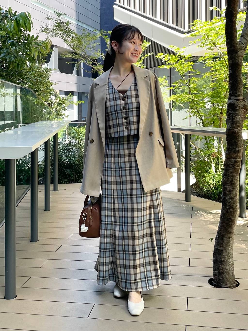 mysty womanのライトダブルテーラードジャケットを使ったコーディネートを紹介します。｜Rakuten Fashion(楽天ファッション／旧楽天ブランドアベニュー)6191898