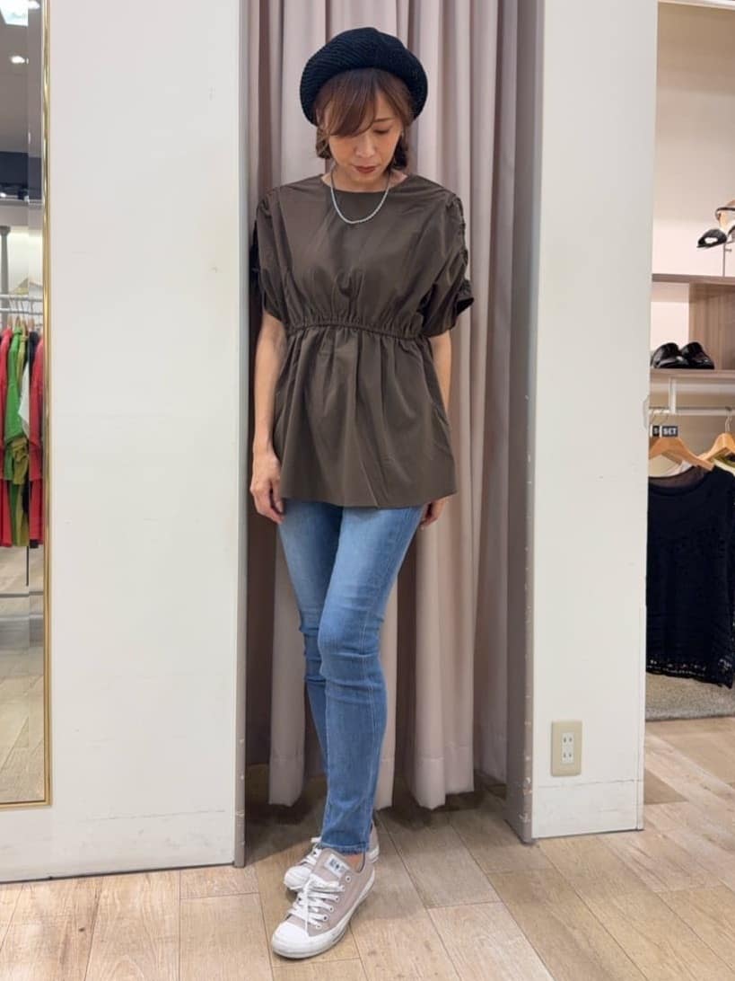CRAFT STANDARD BOUTIQUEのショルダードロストチュニックを使ったコーディネートを紹介します。｜Rakuten Fashion(楽天ファッション／旧楽天ブランドアベニュー)6150309