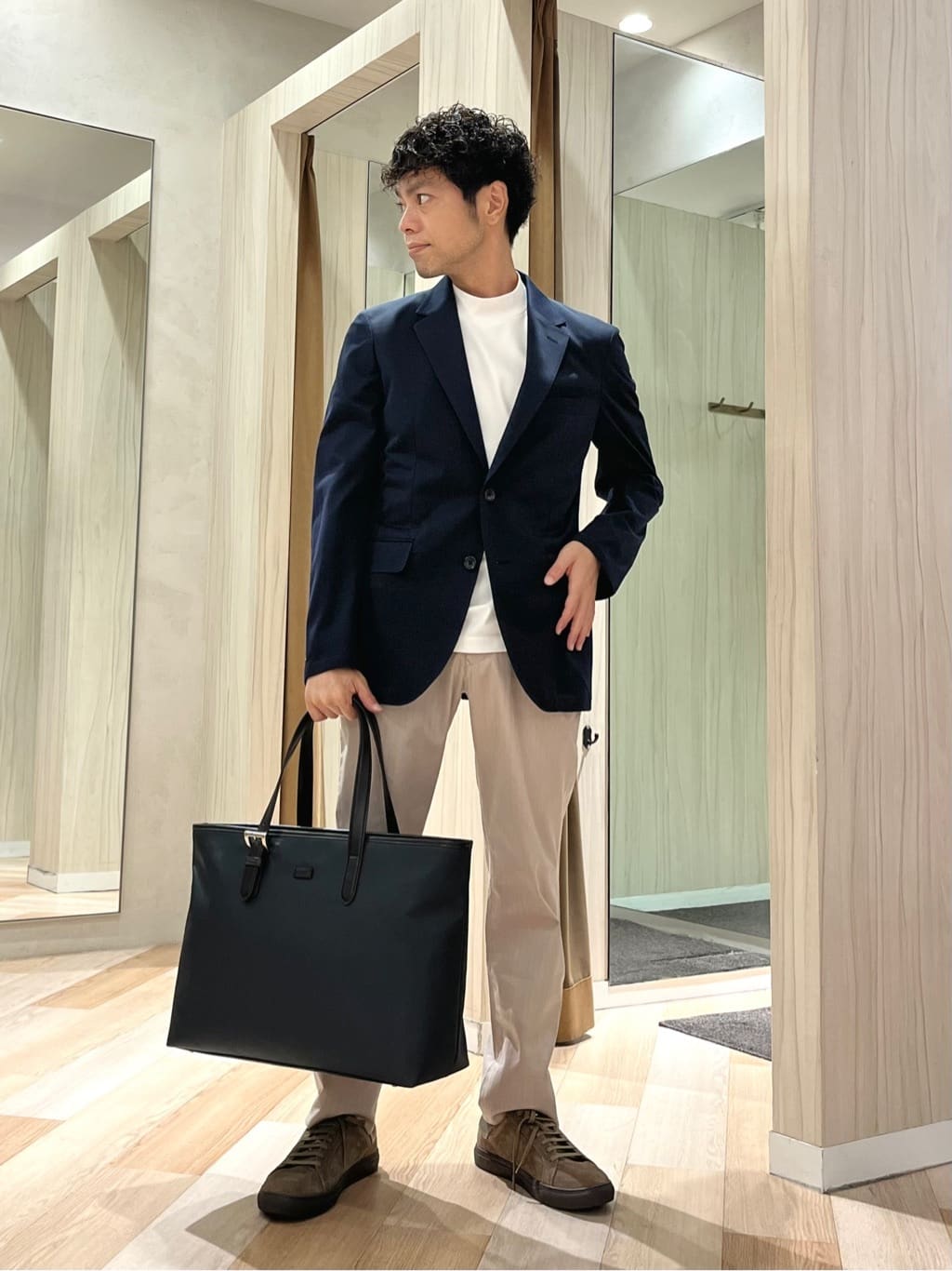 TAKEO KIKUCHIのピンジャージ 千鳥 ジャケットを使ったコーディネートを紹介します。｜Rakuten Fashion(楽天ファッション／旧楽天ブランドアベニュー)6192773