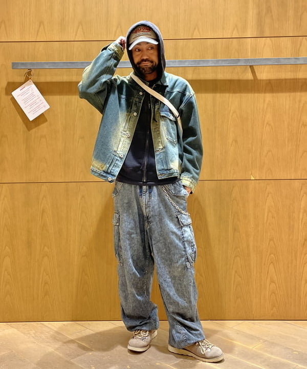 BEAMS HEARTのブラスト デニム ジャケットを使ったコーディネートを紹介します。｜Rakuten Fashion(楽天ファッション／旧楽天ブランドアベニュー)6193655