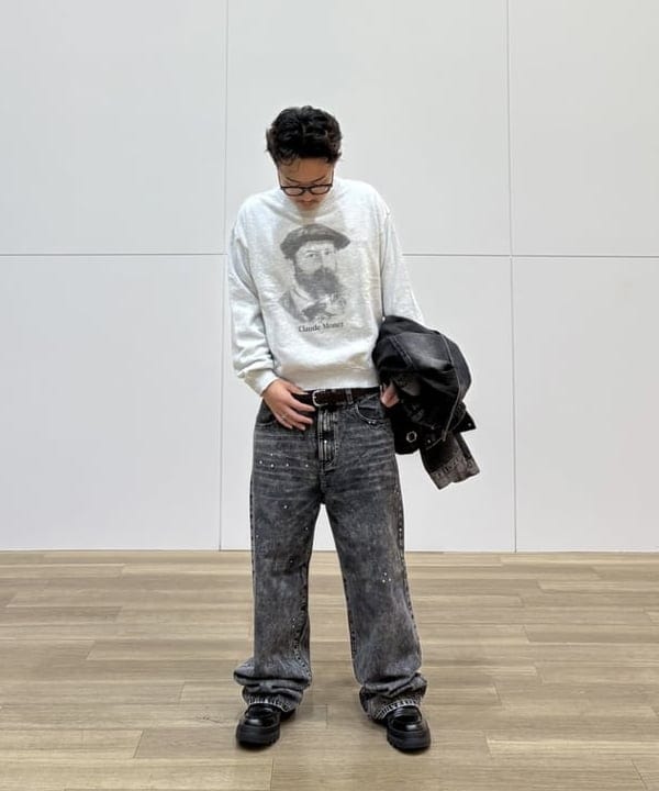 BEAMS HEARTのヴィンテージライク ポートレート スウェットを使ったコーディネートを紹介します。｜Rakuten Fashion(楽天ファッション／旧楽天ブランドアベニュー)6193663