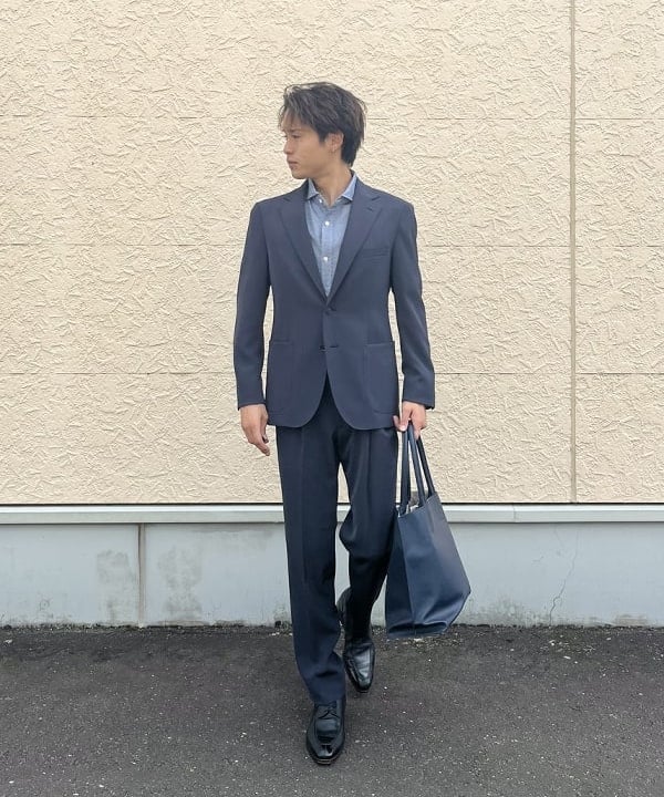 BEAMS HEARTのドライカルゼ 2ボタン ジャケット(S~XL)を使ったコーディネートを紹介します。｜Rakuten Fashion(楽天ファッション／旧楽天ブランドアベニュー)6193725