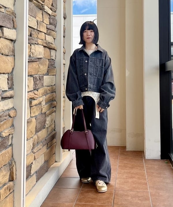 BEAMS HEARTのクロップド デニム ジャケットを使ったコーディネートを紹介します。｜Rakuten Fashion(楽天ファッション／旧楽天ブランドアベニュー)6193781