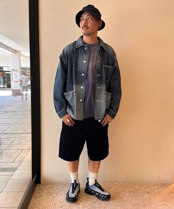 BEAMS HEARTのヴィンテージ デニムカバーオールを使ったコーディネートを紹介します。｜Rakuten Fashion(楽天ファッション／旧楽天ブランドアベニュー)6193790