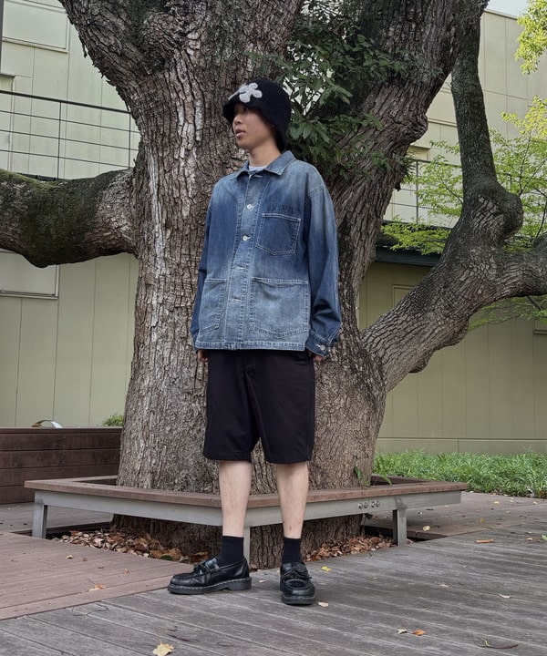 BEAMS HEARTのヴィンテージ デニムカバーオールを使ったコーディネートを紹介します。｜Rakuten Fashion(楽天ファッション／旧楽天ブランドアベニュー)6193792