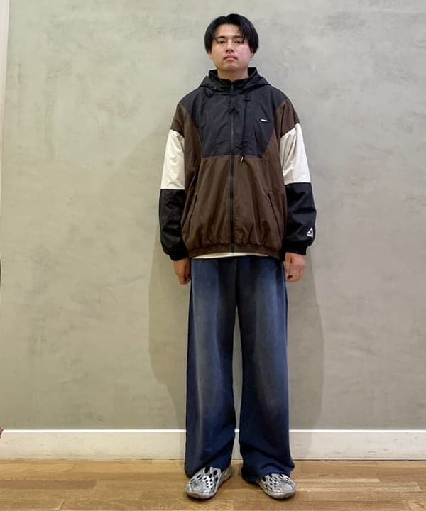 BEAMS HEARTのBEAMS HEART｜GERRY別注 ビッグシルエット ブルゾン｜メンズ アウター ジャケット｜スタンドカラー フード収納 90年代アウトドア風｜25AW新作を使ったコーディネートを紹介します。｜Rakuten Fashion(楽天ファッション／旧楽天ブランドアベニュー)6193774