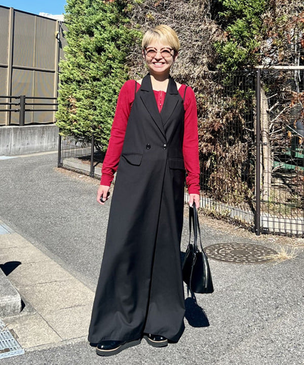 BEAMS WOMENの山型 細ベルト バッグを使ったコーディネートを紹介します。｜Rakuten Fashion(楽天ファッション／旧楽天ブランドアベニュー)6193820