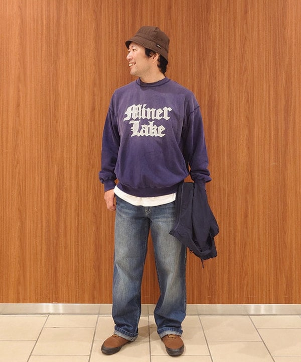 BEAMS HEARTのオールド イングリッシュ グラフィック スウェットを使ったコーディネートを紹介します。｜Rakuten Fashion(楽天ファッション／旧楽天ブランドアベニュー)6193837